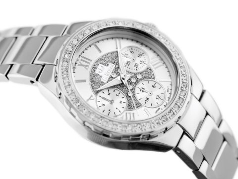ZEGAREK G. ROSSI - ALORE (zg646a) silver + BOX G. Rossi