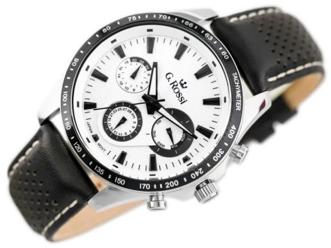 ZEGAREK MĘSKI G. ROSSI - S523A - PREMIUM (zg147a) + BOX G. Rossi