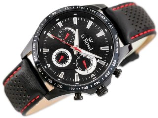 ZEGAREK MĘSKI G. ROSSI - S523A - PREMIUM (zg147c) + BOX G. Rossi