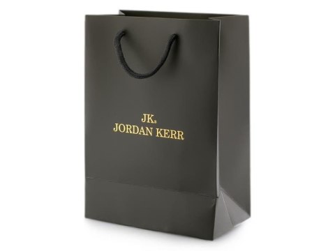 Torebka prezentowa - JORDAN KERR - szara/złota Jordan Kerr