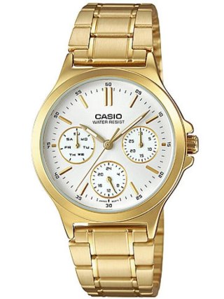 ZEGAREK DAMSKI CASIO LTP-V300G-7A (zd566b) + BOX Casio