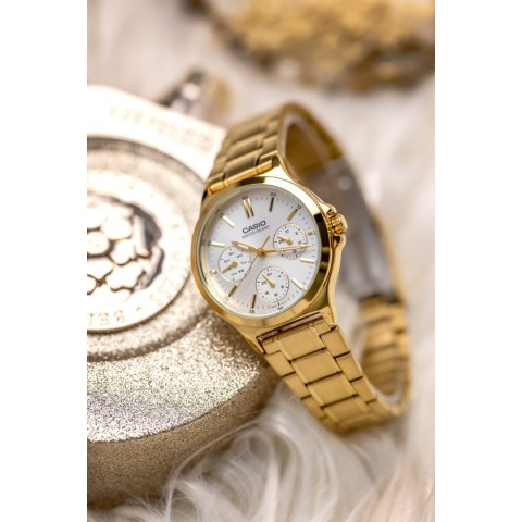ZEGAREK DAMSKI CASIO LTP-V300G-7A (zd566b) + BOX Casio