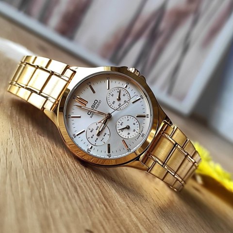 ZEGAREK DAMSKI CASIO LTP-V300G-7A (zd566b) + BOX Casio