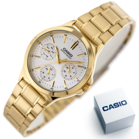 ZEGAREK DAMSKI CASIO LTP-V300G-7A (zd566b) + BOX Casio