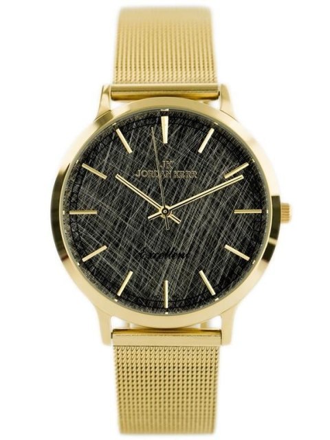 ZEGAREK DAMSKI JORDAN KERR - S0913 (zj760c) - stalowy Jordan Kerr