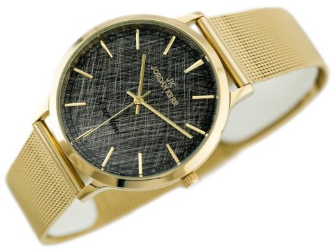 ZEGAREK DAMSKI JORDAN KERR - S0913 (zj760c) - stalowy Jordan Kerr