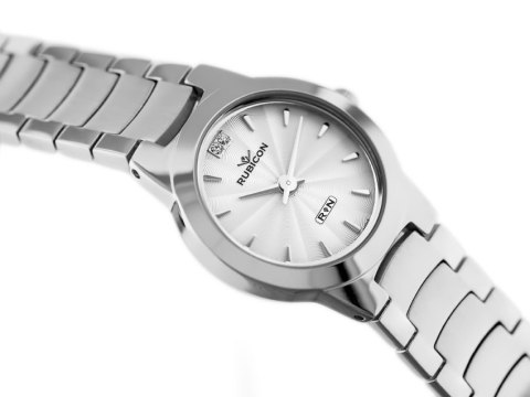 ZEGAREK DAMSKI RUBICON RNBC21 - silver (zr568a) Rubicon
