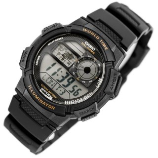 ZEGAREK MĘSKI CASIO AE-1000W-1AV - WORLD TIME + BOX Casio