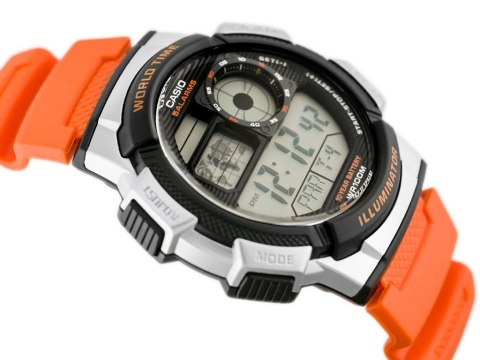 ZEGAREK MĘSKI CASIO AE-1000W 4BV (zd073d) - WORLD TIME + BOX Casio