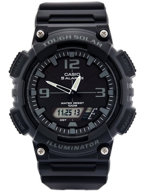 ZEGAREK MĘSKI CASIO AQ-S810W-1A2V (zd044b) - SOLAR POWERED + BOX Casio