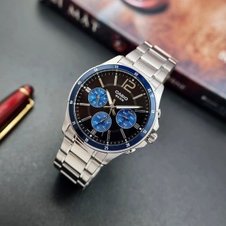 ZEGAREK MĘSKI CASIO MTP-1374D-2AV (zd063c) + BOX Casio
