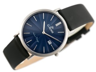 ZEGAREK MĘSKI G. ROSSI - 10853A - SLIM (zg184b) + BOX G. Rossi