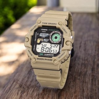 ZEGAREK MĘSKI CASIO Digital Moonphase WS-1700H-5AVDF Casio