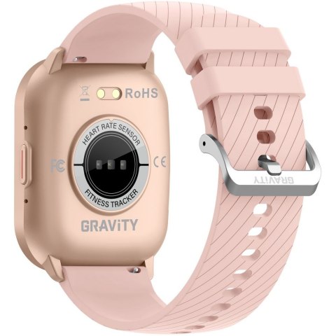 SMARTWATCH DAMSKI GRAVITY GT43-1 - DODATKOWY PASEK (sg054a) Gravity