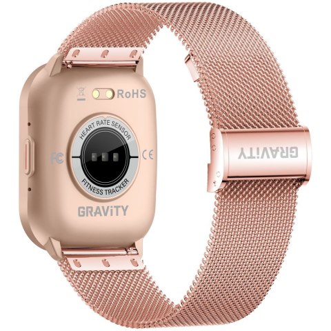 SMARTWATCH DAMSKI GRAVITY GT43-1 - DODATKOWY PASEK (sg054a) Gravity