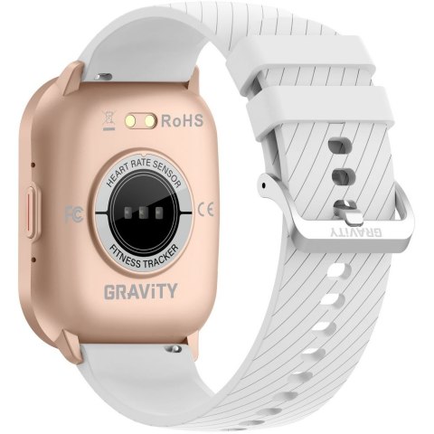SMARTWATCH DAMSKI GRAVITY GT43-4 - DODATKOWY PASEK (sg054d) Gravity