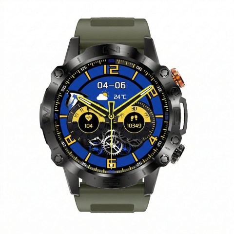 SMARTWATCH MĘSKI GRAVITY GT20-7 - AMOLED, DODATKOWY PASEK (sg024g) Gravity