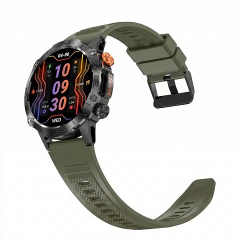 SMARTWATCH MĘSKI GRAVITY GT20-7 - AMOLED, DODATKOWY PASEK (sg024g) Gravity