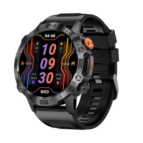 SMARTWATCH MĘSKI GRAVITY GT20-7 - AMOLED, DODATKOWY PASEK (sg024g) Gravity