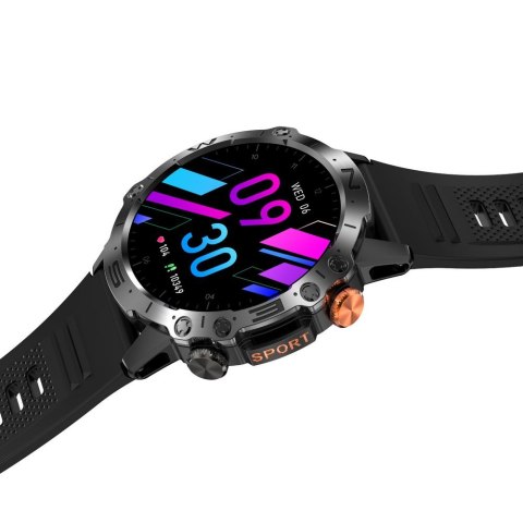 SMARTWATCH MĘSKI GRAVITY GT20-7 - AMOLED, DODATKOWY PASEK (sg024g) Gravity