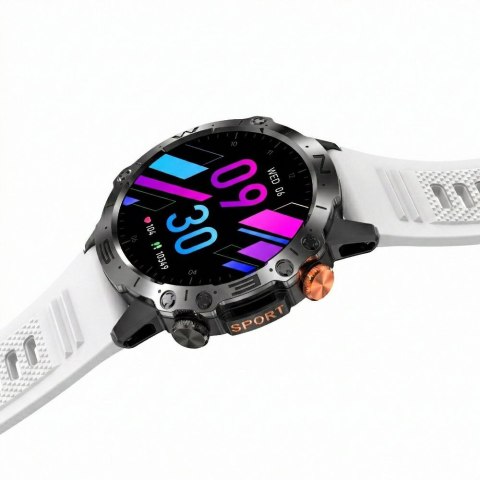 SMARTWATCH MĘSKI GRAVITY GT20-8 - AMOLED, DODATKOWY PASEK (sg024g) Gravity