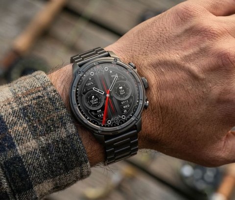 SMARTWATCH MĘSKI GRAVITY GT41-1 - BLUETOOTH CALL, DODATKOWA BRANSOLETA (sg053a) Gravity