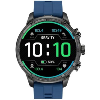 SMARTWATCH MĘSKI GRAVITY GT41-2 - BLUETOOTH CALL, DODATKOWA BRANSOLETA (sg053b) Gravity