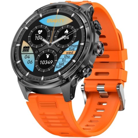 SMARTWATCH MĘSKI GRAVITY GT41-4 - BLUETOOTH CALL, DODATKOWA BRANSOLETA (sg053d) Gravity