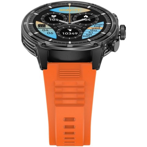 SMARTWATCH MĘSKI GRAVITY GT41-4 - BLUETOOTH CALL, DODATKOWA BRANSOLETA (sg053d) Gravity