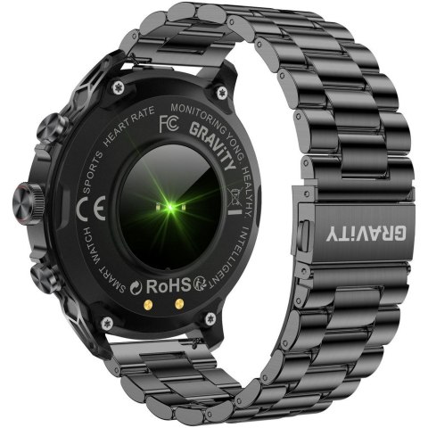 SMARTWATCH MĘSKI GRAVITY GT41-4 - BLUETOOTH CALL, DODATKOWA BRANSOLETA (sg053d) Gravity