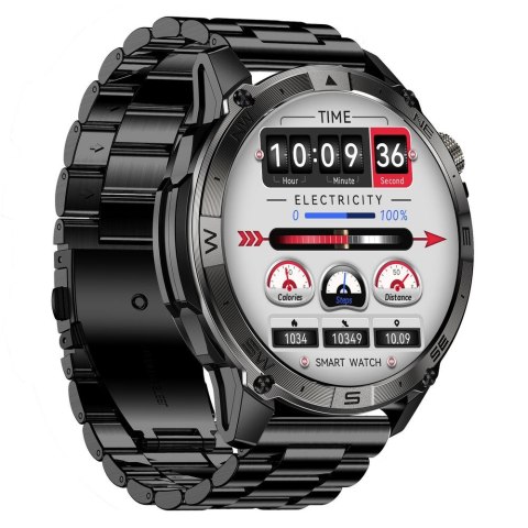 SMARTWATCH MĘSKI GRAVITY GT46-2 - AMOLED, DODATKOWA BRANSOLETA(sg055b) Gravity