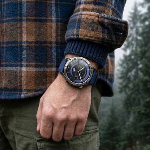 SMARTWATCH MĘSKI GRAVITY GT46-2 - AMOLED, DODATKOWA BRANSOLETA(sg055b) Gravity