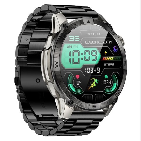 SMARTWATCH MĘSKI GRAVITY GT46-3 - AMOLED, DODATKOWA BRANSOLETA (sg055c) Gravity
