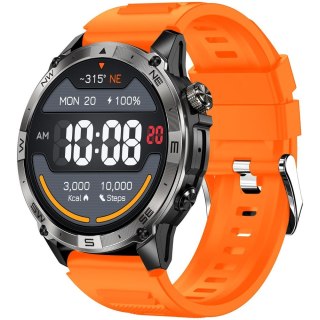 SMARTWATCH MĘSKI GRAVITY GT46-4 - AMOLED, DODATKOWA BRANSOLETA (sg055d) Gravity
