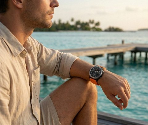 SMARTWATCH MĘSKI GRAVITY GT46-4 - AMOLED, DODATKOWA BRANSOLETA (sg055d) Gravity