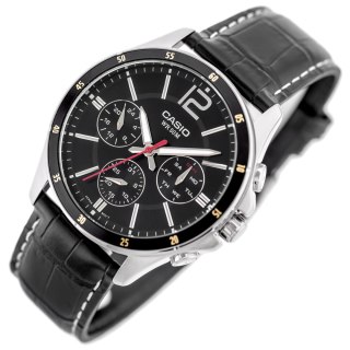 ZEGAREK MĘSKI CASIO MTP-1374L-1AV (zd064b) + BOX Casio