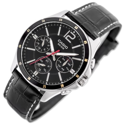 ZEGAREK MĘSKI CASIO MTP-1374L-1AV (zd064b) + BOX Casio