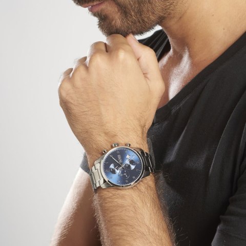 ZEGAREK MĘSKI HUGO BOSS 1513784 Skymaster Dark Blue (zh039a) Hugo Boss
