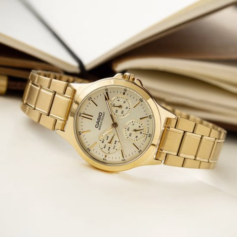ZEGAREK DAMSKI CASIO LTP-V300G-9A (zd566c) + BOX Casio