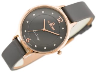 ZEGAREK DAMSKI G. ROSSI - 10411A-1B3 NA PASKU (zg714d) + BOX G. Rossi