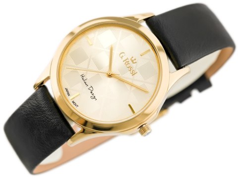 ZEGAREK DAMSKI G. ROSSI - 10513A-4A1 (zg715f) + BOX G. Rossi