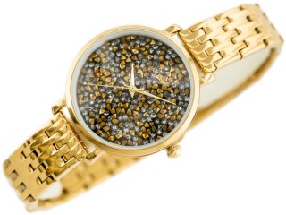 ZEGAREK DAMSKI JORDAN KERR - SS357 (zj926f) gold/graphite Jordan Kerr