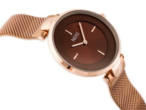 ZEGAREK DAMSKI PACIFIC 6012 (zy600c) - rosegold Pacific