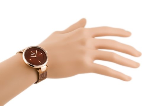 ZEGAREK DAMSKI PACIFIC 6012 (zy600c) - rosegold Pacific