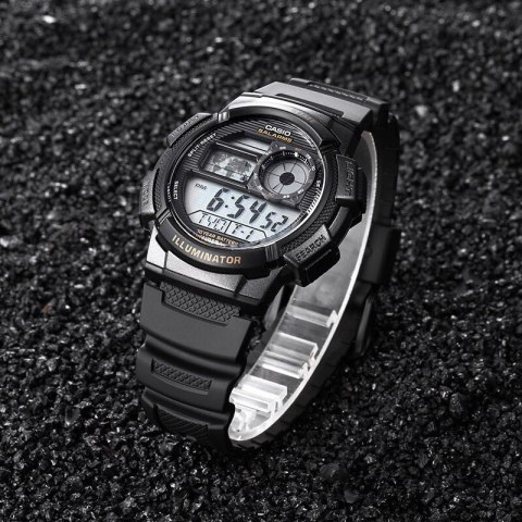 ZEGAREK MĘSKI CASIO AE-1000W 1BVDF (zd073g) - WORLD TIME + BOX Casio