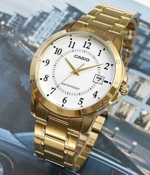 ZEGAREK MĘSKI CASIO MTP-V004G-7B (zd047c) + BOX Casio