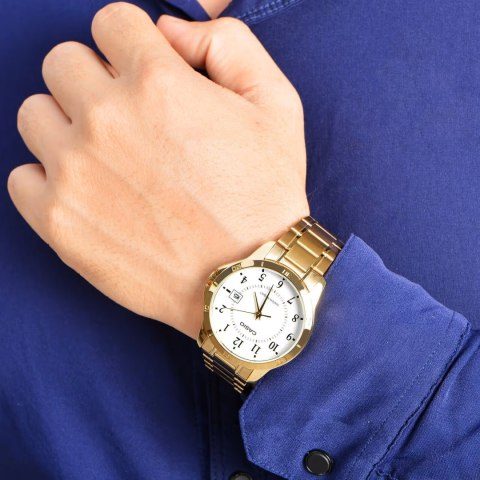 ZEGAREK MĘSKI CASIO MTP-V004G-7B (zd047c) + BOX Casio