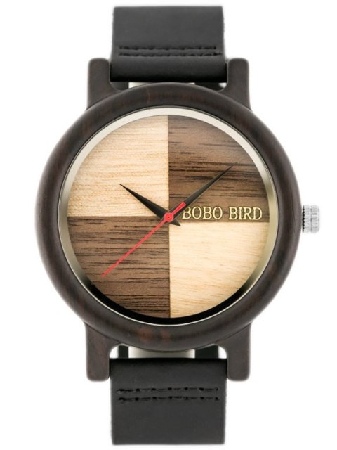 ZEGAREK MĘSKI DREWNIANY BOBOBIRD (zx065a) Inny
