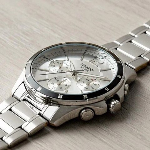 Zegarek Męski Casio MTP-1374D-7A (zd063e) + BOX Casio