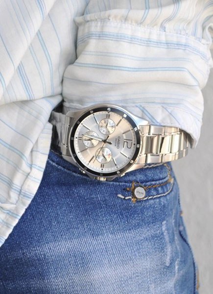 Zegarek Męski Casio MTP-1374D-7A (zd063e) + BOX Casio